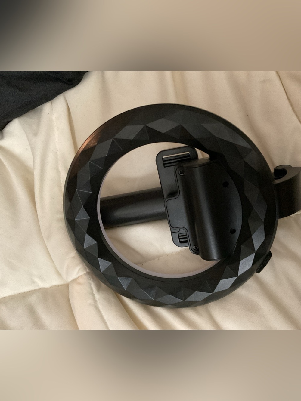 Ring Light Selfie Stick Tripod - Black, only selfie stick with light - Picture 4 of 4